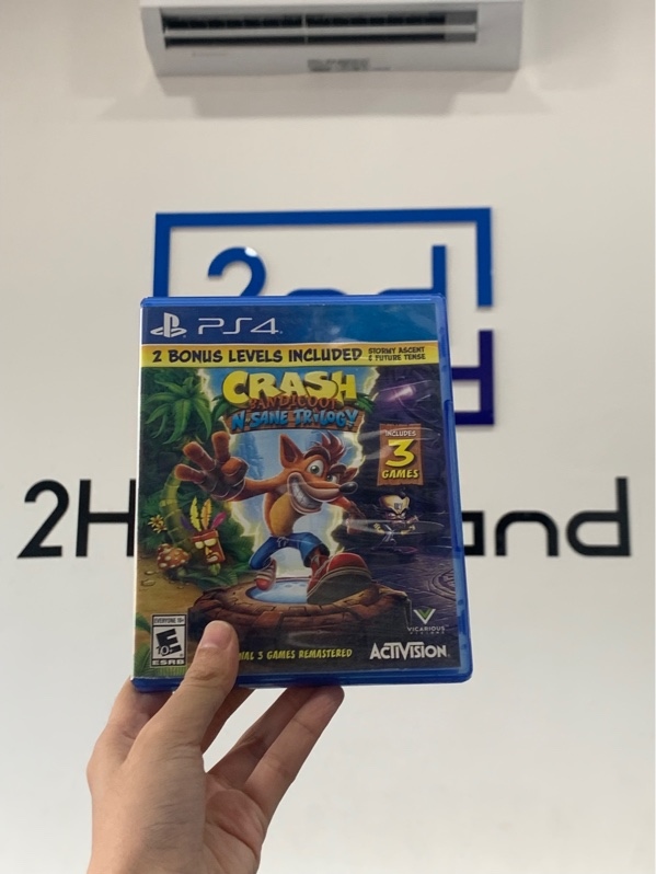 Đĩa game PS4 - Crash bandicoo n sane trilog - Box
