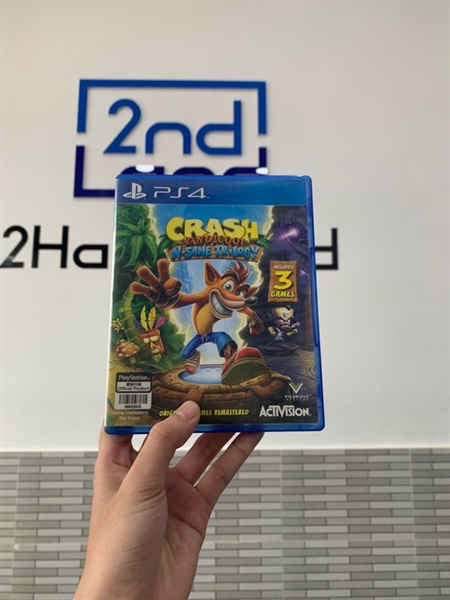 Đĩa game PS4 - Crash Bandicoot N-Sane Trilogy - Box
