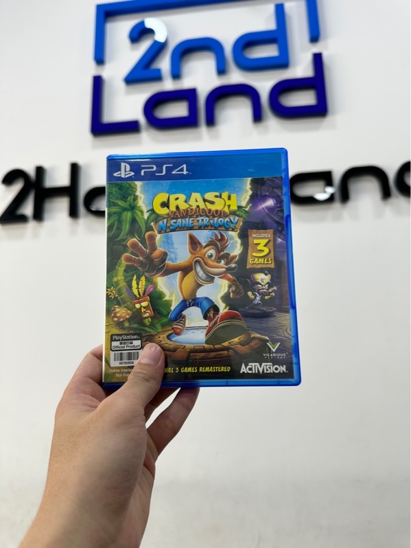 Đĩa game PS4 - Crash Bandicoot N. Sane Trilogy - Kèm box