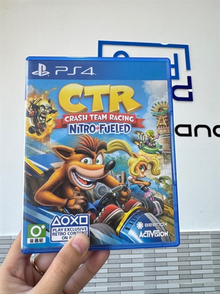 Đĩa game PS4 - Crash Team Racing Nitro Fueled - Box