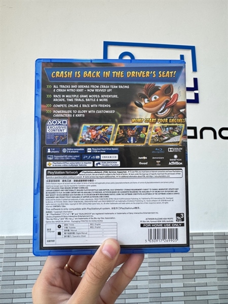 Đĩa game PS4 - Crash Team Racing Nitro Fueled - Box 2