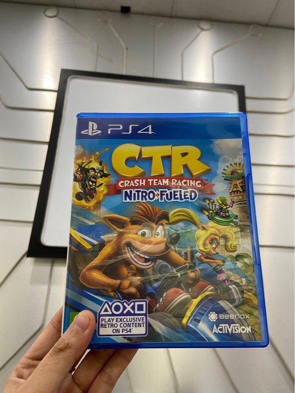 Đĩa game PS4 - Crash Team Racing Nitro-Fueled - Kèm Box