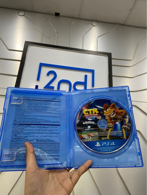 Đĩa game PS4 - Crash Team Racing Nitro-Fueled - Kèm Box