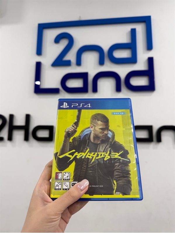 Đĩa game PS4 - Cyberpunk 2077 - bản Hàn - kèm box , map , hình