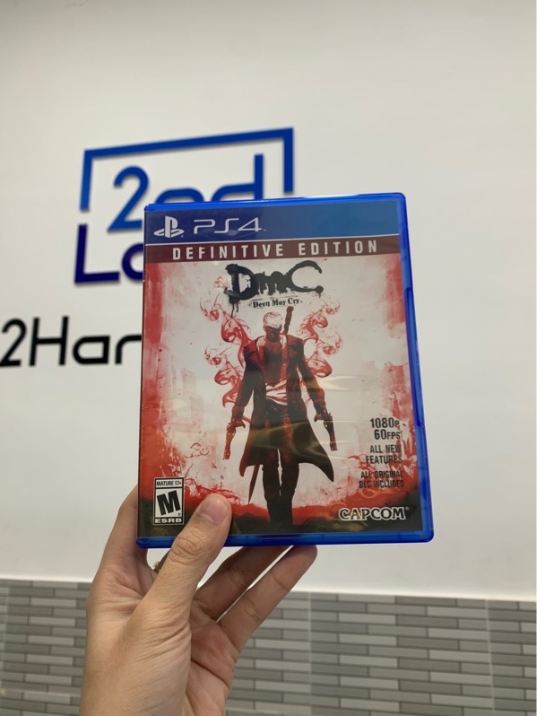Đĩa game PS4 - Defintive Edition Devil May Cry - Box