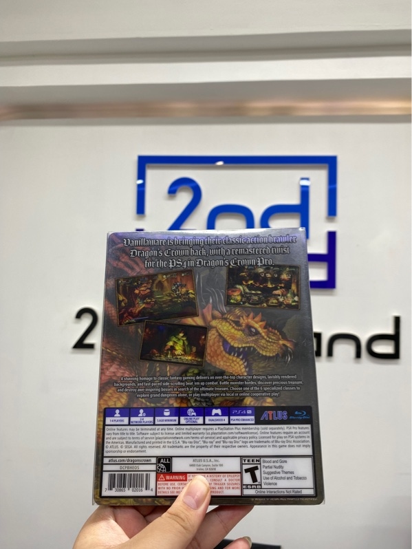Đĩa game PS4 - Dragon’s Crown Pro - Kèm Box