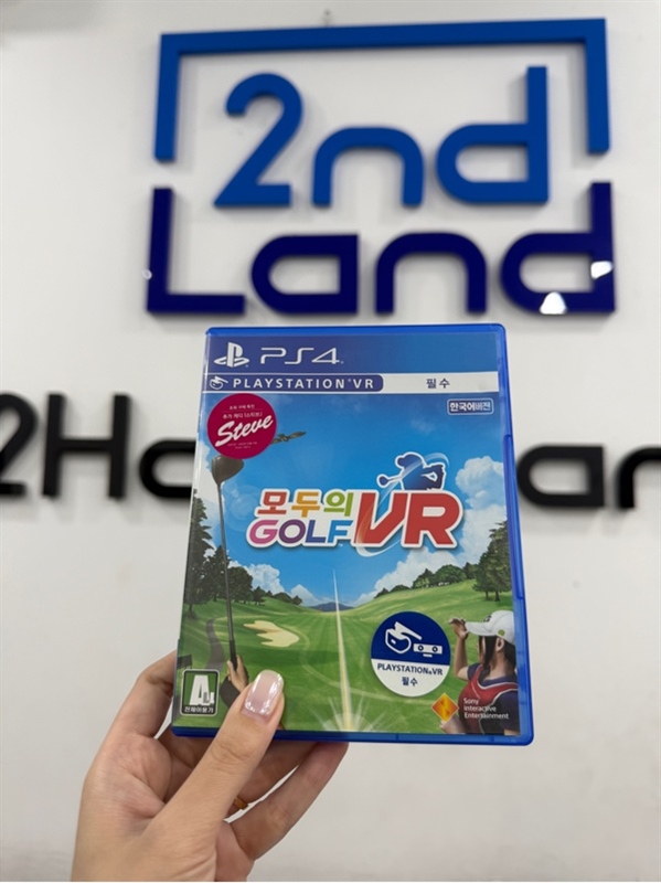 Đĩa game PS4 - Everybody's Golf VR - bản Hàn - Box