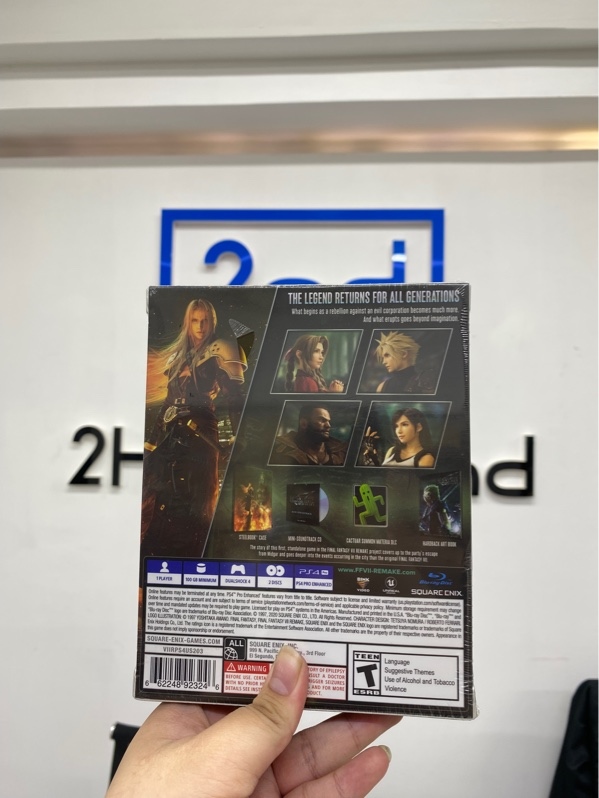 Đĩa game PS4 - Fantasy VII Deluxe Edition - New seal