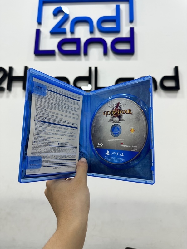 Đĩa game PS4 - God OF War Remasterde - Kèm box