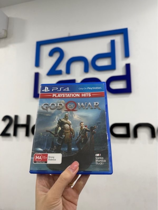 Đĩa game PS4 - God of War - xước - Kèm box