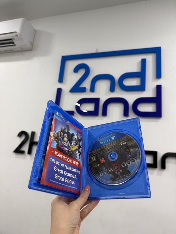 Đĩa game PS4 - God of War - xước - Kèm box