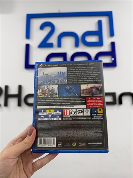 Đĩa game PS4 - Grand Theft Auto V - Box - Đĩa xước 2