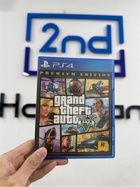 Đĩa game PS4 - Grand Theft Auto V - Kèm Box