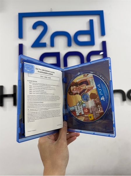 Đĩa game PS4 - Grand Theft Auto V - Kèm Box 1