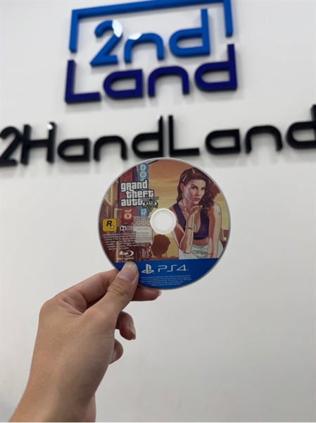 Đĩa game PS4 - Grand Theft Auto V - Trầy - Body 1