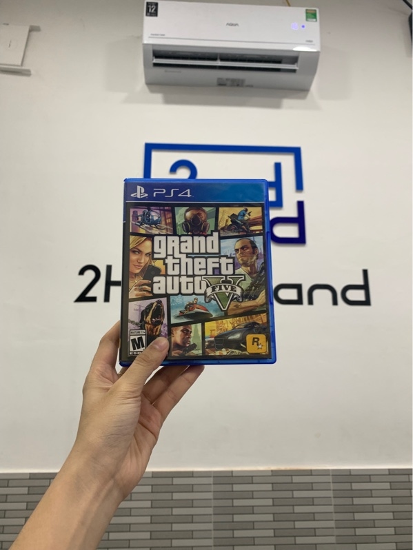 Đĩa game PS4 - GTA 5 - Box