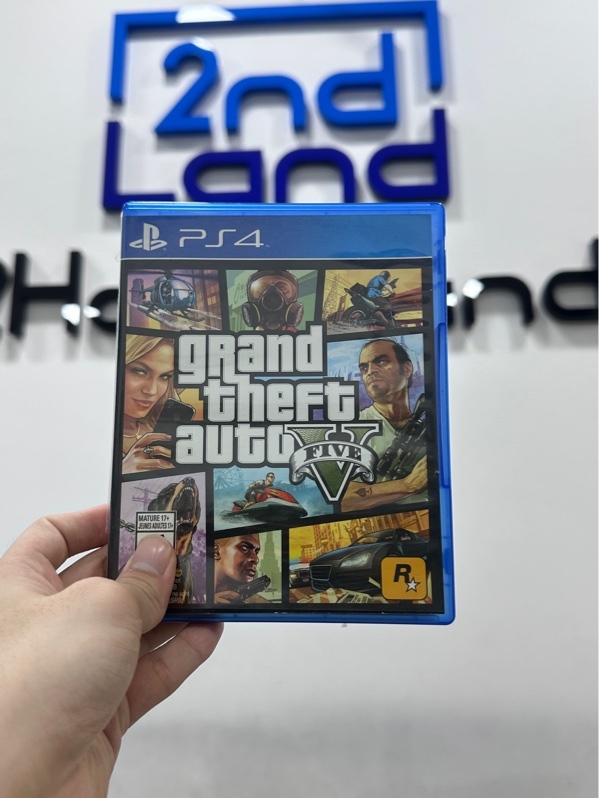 Đĩa game PS4 - GTA V - Box