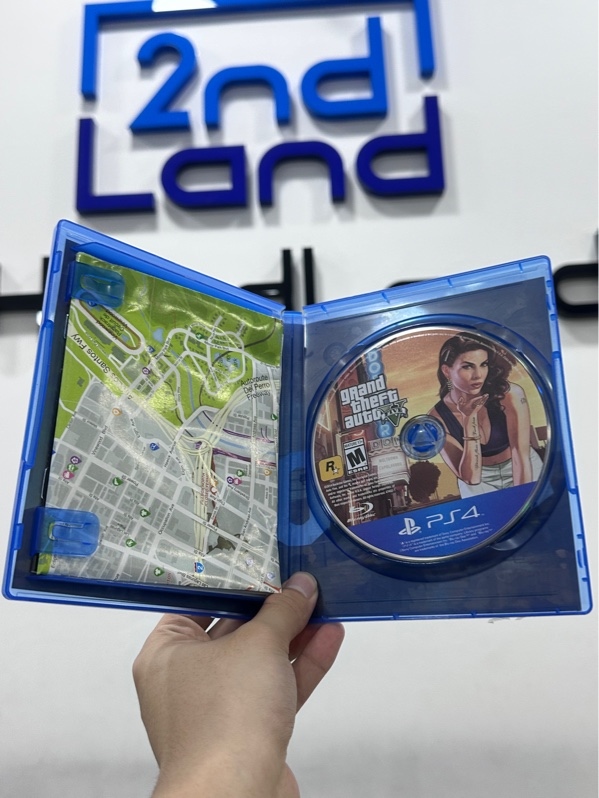 Đĩa game PS4 - GTA V - Box