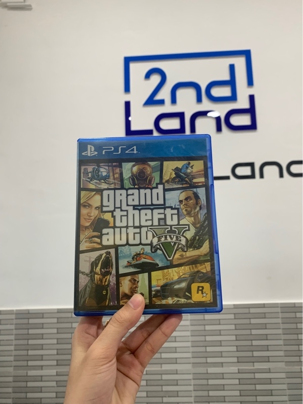 Đĩa game PS4 - GTA5 - Box