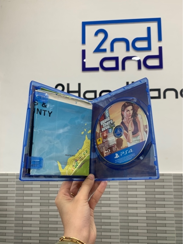 Đĩa game PS4 - GTA5 - Box