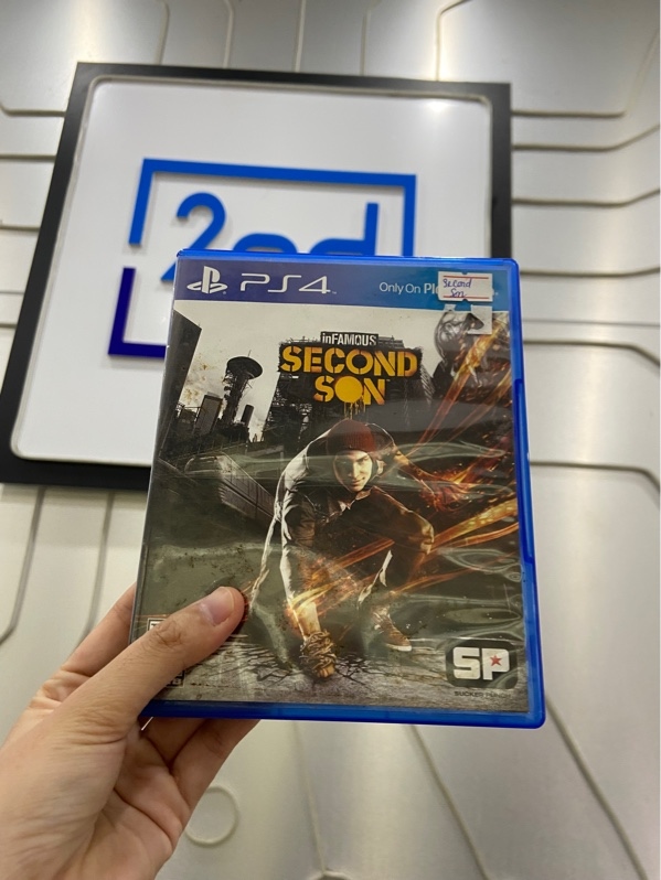 Đĩa game PS4 Infamous Second Son - Kèm Box