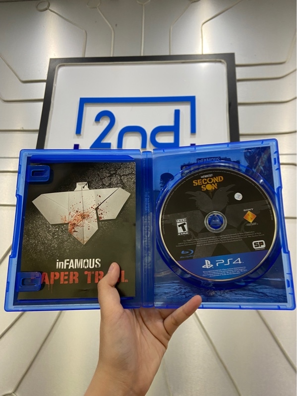 Đĩa game PS4 Infamous Second Son - Kèm Box