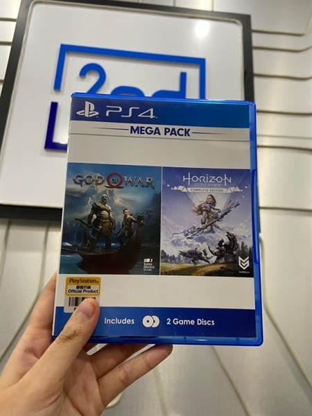 Đĩa game PS4 - Magepack : God Of War + Horizon