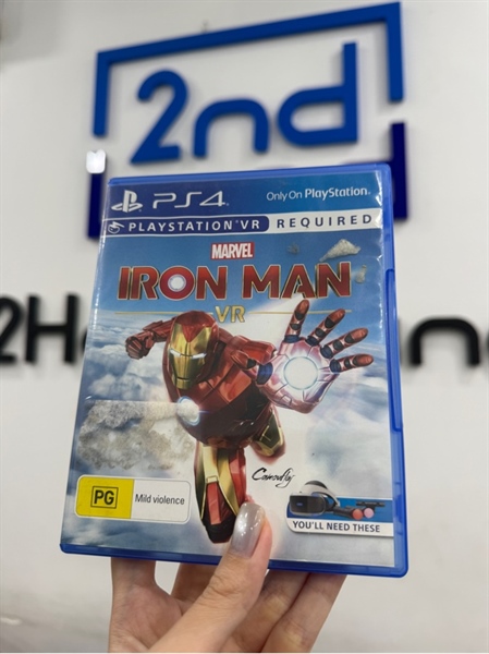 Đĩa game PS4 - Marvel Iron Man VR - Box