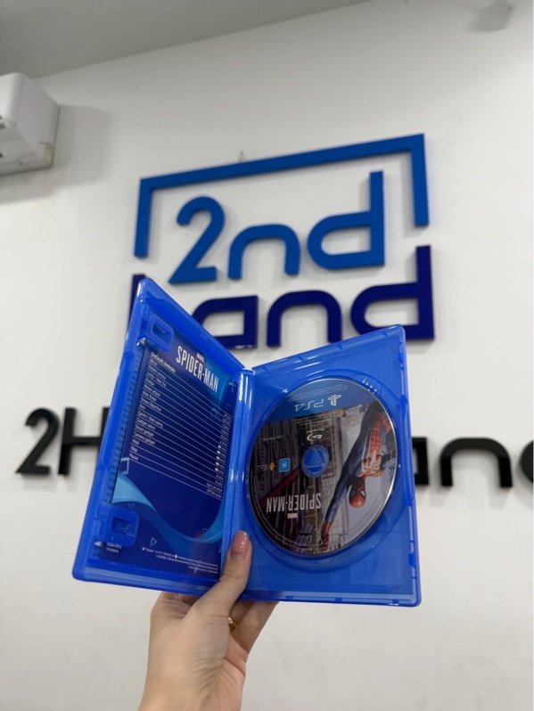 Đĩa game PS4 -Marvel's Spider-Man - xước nhẹ - Kèm box