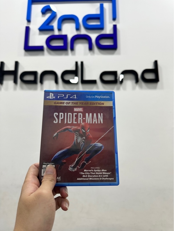 Đĩa game PS4 - Marvel Spider Man - Box