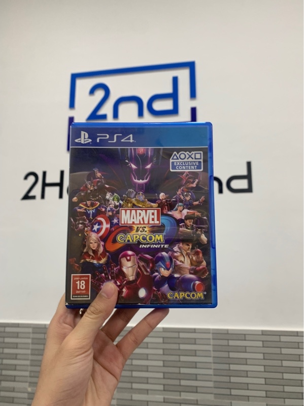 Đĩa game PS4 - Marvel vs Capcom Infinite - Box