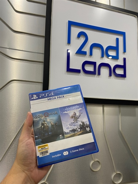 Đĩa game PS4 - Mega Pack God of War 4 + Horizon Zero Dawn: Complete Edition - Kèm Box