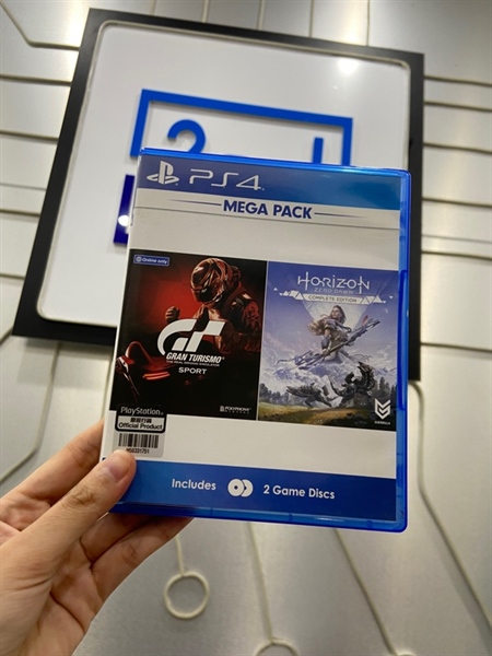 Đĩa Game PS4 - Mega Pack : Gran Turismo Sport + Horizon Zero Dawn Complete Edition - Kèm Box