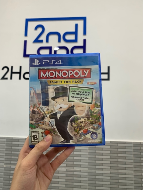 Đĩa game PS4 - Monopoly Family Fun Pack - Box