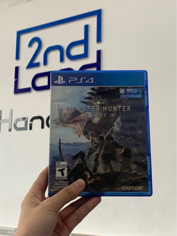 Đĩa game PS4 - Monster hunter world - Box