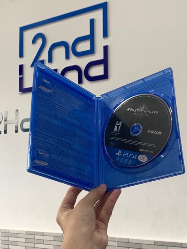 Đĩa game PS4 - Monster hunter world - Box