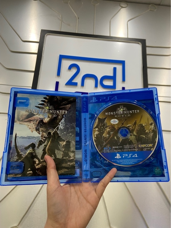 Đĩa game PS4 - Monster Hunter:World - Kèm Box