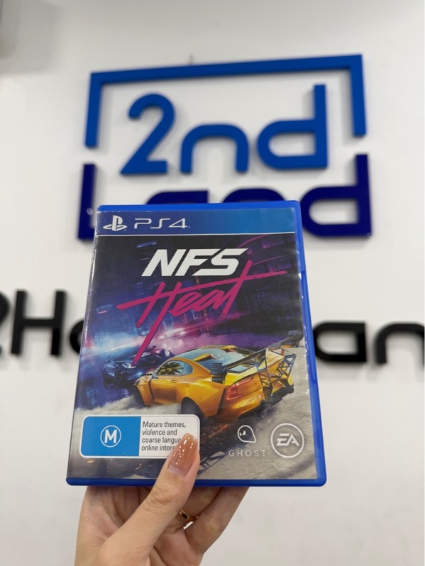 Đĩa game PS4 - NFS Heat - Đĩa trầy nhiều - Kèm Box