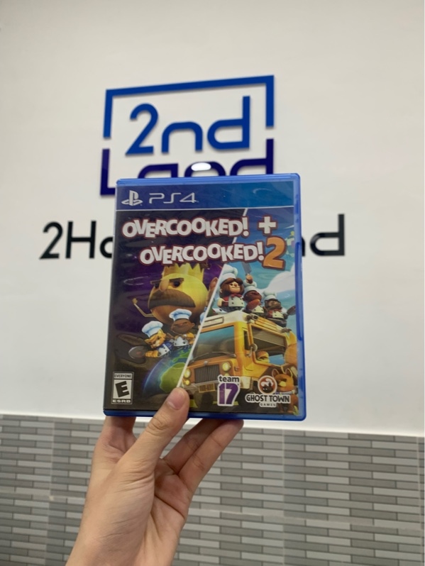 Đĩa game PS4 - OverPS4 Overcooked + Overcooked 2 - Box
