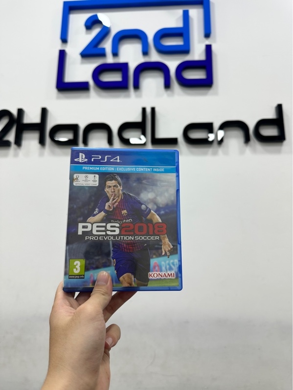 Đĩa game PS4 - Pes 2018 Pro Evolution Soccer - Kèm box