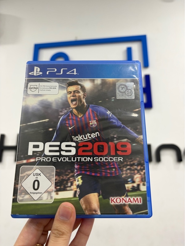 Đĩa game PS4 - Pes 2019 - Ngoại hình 97% - Xước vỏ - Kèm box