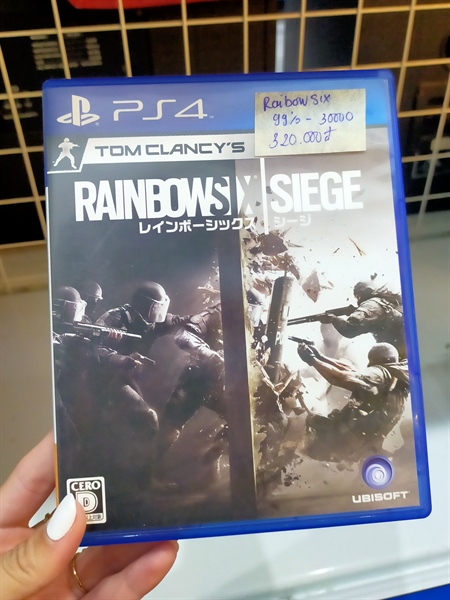 Đĩa Game PS4 - Rainbow Six Siege - 99%