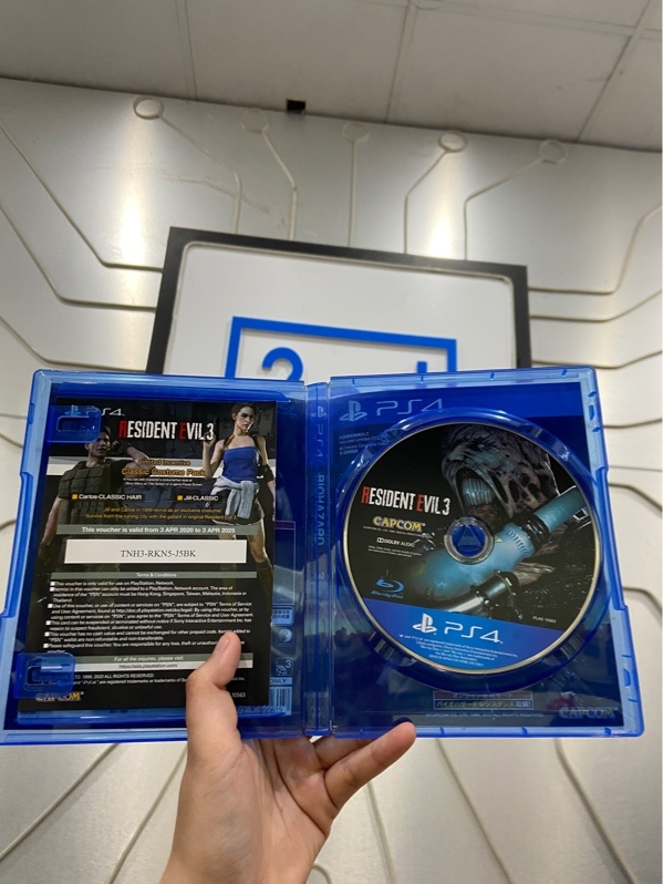 Đĩa Game PS4 - Resident Evil 3 - Fullbox