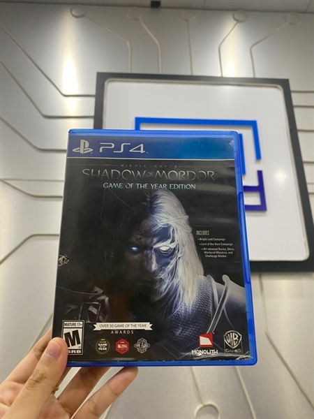 Đĩa game PS4 - Shadow Of Mordor