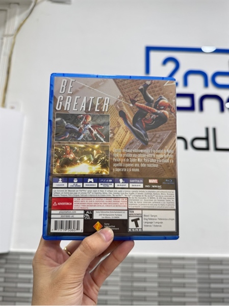 Đĩa game PS4 Spider-Man - Box 2