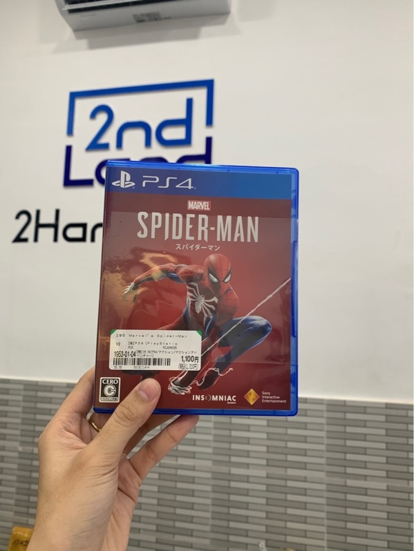 Đĩa game PS4 - Spiderman - Box