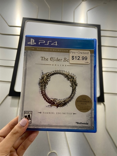 Đĩa game PS4 - The Elder Scrolls Online Tamriel Unlimited - Newseal