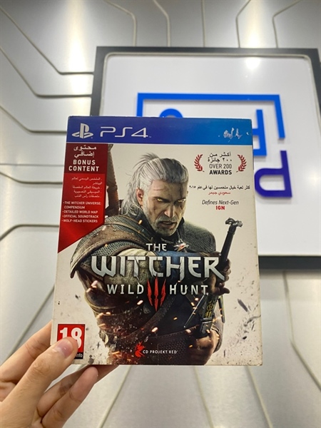 Đĩa game PS4 - The witcher 3: Wild Hunt