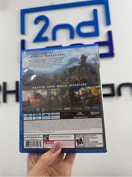 Đĩa game PS4 - The Witcher 3:Wild Hunt - Box 2