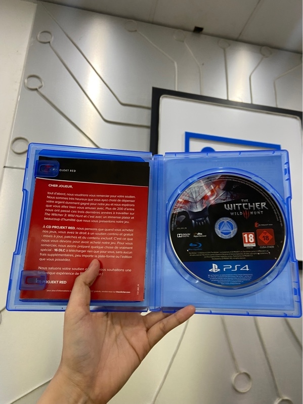 Đĩa Game PS4 - The Witcher - Kèm Box